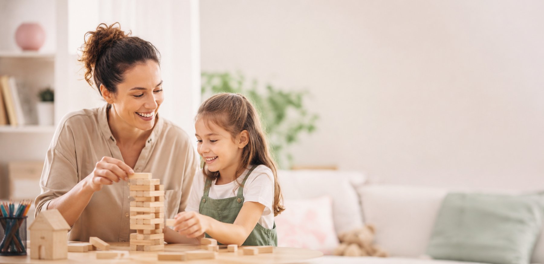 Fachkraft mit Kind – HappyKids Akademie